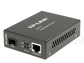 Media konwerter SFP 10/100/1000M RJ-45/slot SFP 1000M (TP-Link MC220L)
