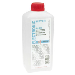 ELECTRONIC WATER. Redestylowana, dejonizowana woda dla elektroniki - 1L - ART.036
