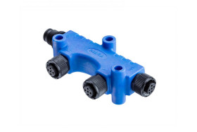 Przemysłowe złącza okrągłe 5-pinowe Montaż gwintowany Wtyczka, gniazdo Amphenol Industrial