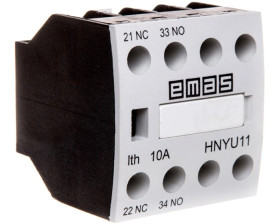 Styki pomocnicze 1NO+1NC do stycznika HN, T0-HNYU11