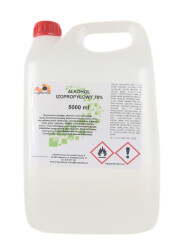 Alkohol izopropylowy 70% 5 litrów
