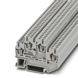 Dwurzędowa złączka szynowa Phoenix Contact 12 → 28AWGObudowa ze sprężyną 5, STTB 2 26A 500 V