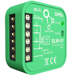 Sterownik LED RGB WiFi SLW-01 +ściemniacz MONO jeden kolor ZAMEL SUPLA