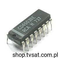 CD4503BE Triple Analog Multiplexer DIP16 TI