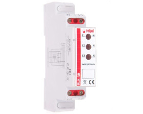 Lampka modułowa 3-fazowa czerwona 400V AC LED RLK-3R 863029