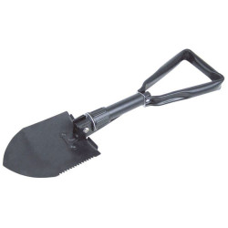 Berger &amp; Schröter 31034 Foldable Snow Shovel Pick Spades Black Metal