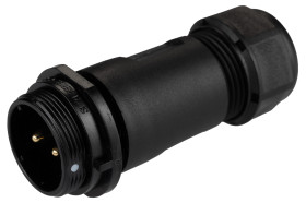 Złącze wielostykowe przemysłowe 2-pinowe Montaż na kablu Gniazdo RS PRO