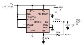6A, 4MHz Monolithic Synchronous Step-Down DC/DC Converter