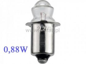 Żarówka kryptonowa, P13,5S, 2,2 V/ 0,4 A