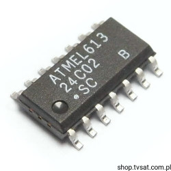 AT24C02-10SC Serial EEPROM 2Kbit 5V SMD-SO14 ATMEL