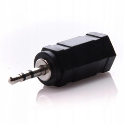 Redukcja wt.Jack 2,5/gn.Jack 3,5 stereo