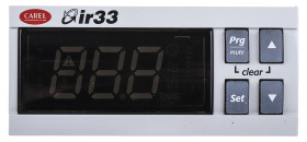 Regulator temperatury PID panelowy Carel Uz: 24 V AC/DC wyjście Przekaźnik 2-wyjściowy 76.2 x 34.2mm -199 →