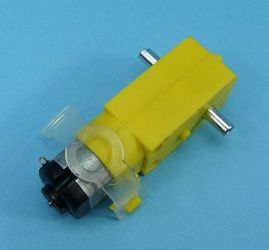 5V 1:48 SILNIK Z PRZEKŁ.PODWÓJNY WAŁEK