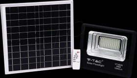 94010 LED floodlight with solar panel, 20 W, 6000 K