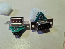 Commodore 16/116/+4 joystick adapters (set of two)