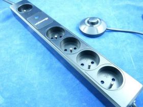 AV-5 5xGN.+NOŻNY WYŁ.1,5mb LISTWA CZARNA