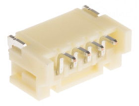 Wtyk PCB 4-pinowe raster: 2.0mm -rzędowe JST Montaż powierzchniowy 2.0A 100.0 V.