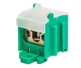 Listwa zaciskowa odgałęźna WLZ 1 x 35mm2 + 4 x 16mm2 Zielony WLZ-35/4x16/Z