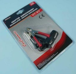 ADAPTOR GN.ZAPALNICZKI-&gt;2xKROKODYL