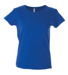 T-shirt, Królewski niebieski, Bawełna 100%, S, Krótki