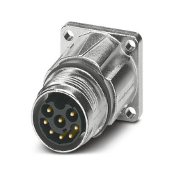 Złącze wielostykowe przemysłowe 17-pinowe M17 Montaż przedni Wtyczka Phoenix Contact