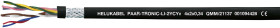 Kabel do transmisji danych Helukabel 21129-1000, 2 x 2 x 0.22 mm², 1000 m, czarny