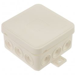 Puszka instalacyjna natynkowa typu KLIK 85x85x41mm hermetyczna IP54 biała ViPlast