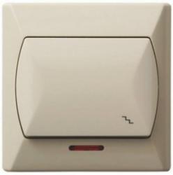 Akcent, Łącznik schodowy z podświetleniem beżowy,