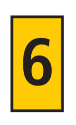 Oznacznik kabli z klipsem Zatrzask HellermannTyton zakres 4.3 → 5.3mm