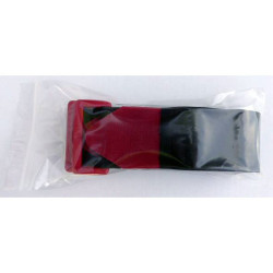 TruComponents 656340 Hook-and-loop tape with strap 600mm x 38mm Blk/Red 2 pc(s)