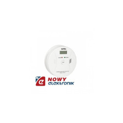 Czujnik tlenku węgla CTW-01 Zamel bateryjny, czadu, sygnaliz.