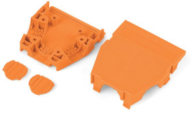 Przepusty ochronne Obudowa zwalniająca naprężenia WAGO do użytku z: Złącza żeńskie i męskie