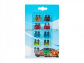 Zestaw - bezp. płaski sam. UNI 5-30A 10szt.