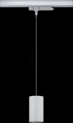 96600 ProRail3 Kratos pendant light, 9 W, 1000 lm, 3000 K, silver