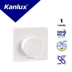 Pilot do kontrolera LED REMOTE L 1 MONO/CCT-W 3 DC RF 2,4GHz max 30 biały 22138