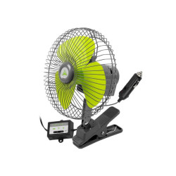 Wentylator samochodowy 24V 8" z regulacją na klips lub wkręty