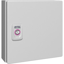 Rittal 1546000 E-Box Wall-Mount Enclosure 200x200x80mm Steel RAL 7035