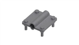 Złącze Uniwersalne 2-Elem. 80X80 Drut8-Pręt16 Stal Ocynkowana Ogniowo 215.6...