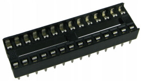 DIL28P DIP-28 Chip Base - Narrow - Spring Pin Holders