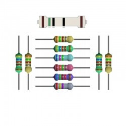 10x rezystor 150R 150 Ohm tolerancja 1% moc 1/4W