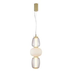 Lampa wisząca CARO GOLD 28W LED ML0363 Milagro