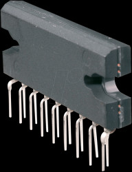 TA8215H Amplifier, HZIP-17