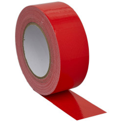 Sealey DTR Duct Tape 50mm x 50m Red