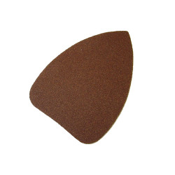 Faithfull FAIAOMOUSEM Mouse Sander Sheets Hook &amp; Loop Plain Medium (Pack of 5)