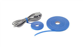 Opaska Rzepowa Do Kabli Szerokość 9Mm Niebieska, 5 Metrów