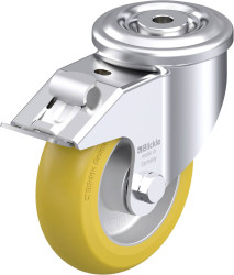 Blickle 879540 LKR-ALTH 125K-FI-CO Rolka obrotowa z blachy stalowej Średnica koła: 125 mm Maksymalne obciążenie: 350 kg