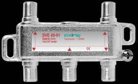 SVE04001 Axing 4-way SAT distributor, basic line