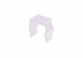 Zaślepka gniazda teleinformatycznego pojedynczego RJ biała BWB/11