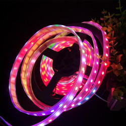 Opencircuit Digital RGB Led Strip 60 x WS2813 - black, waterproof (IP67), per 5 meter