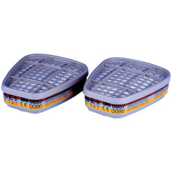 3M 6057 ABE1 Gas Vapour Filter 8 pc EN 143 DIN 143